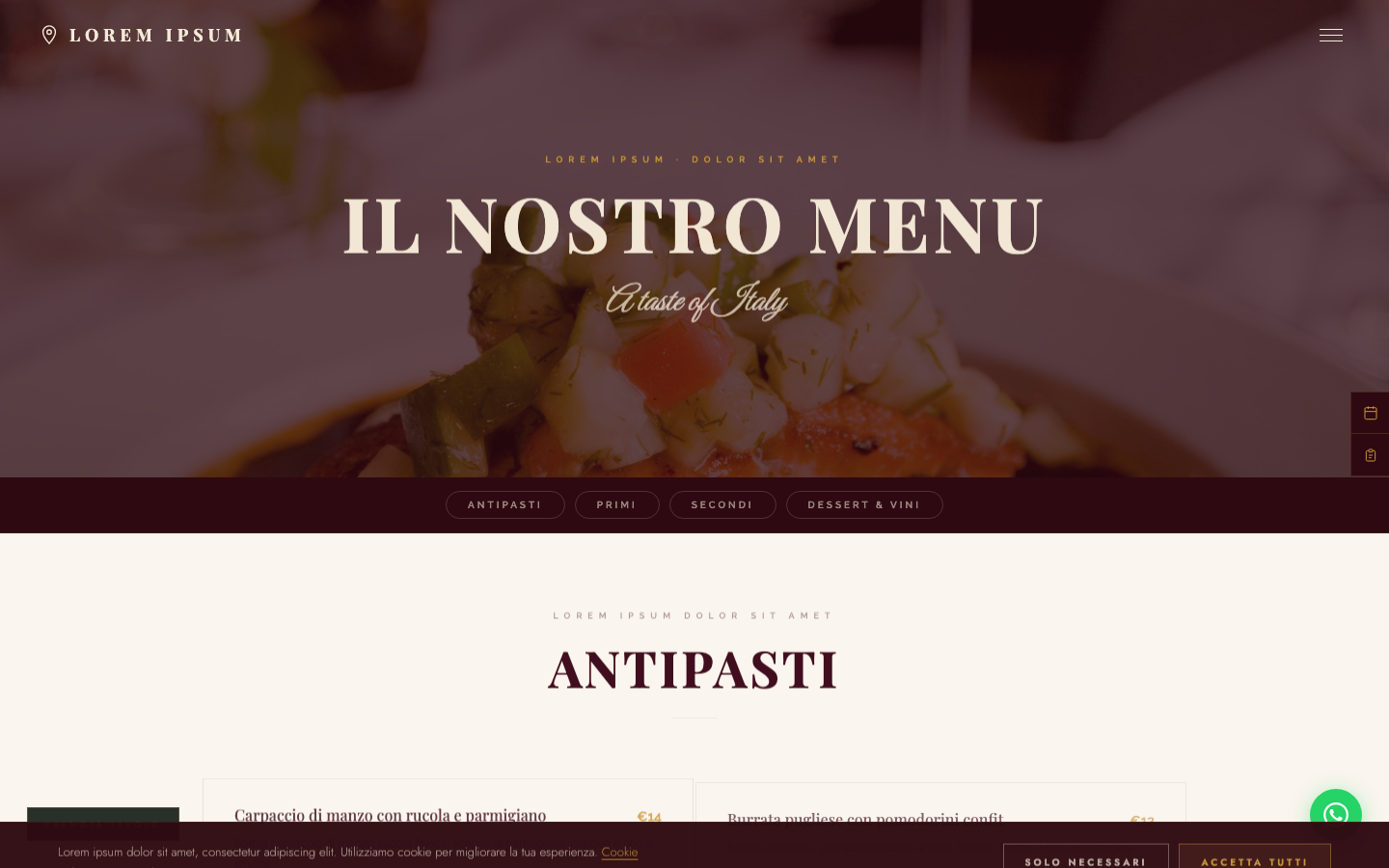 Sito professionale per avvocati e studi legali