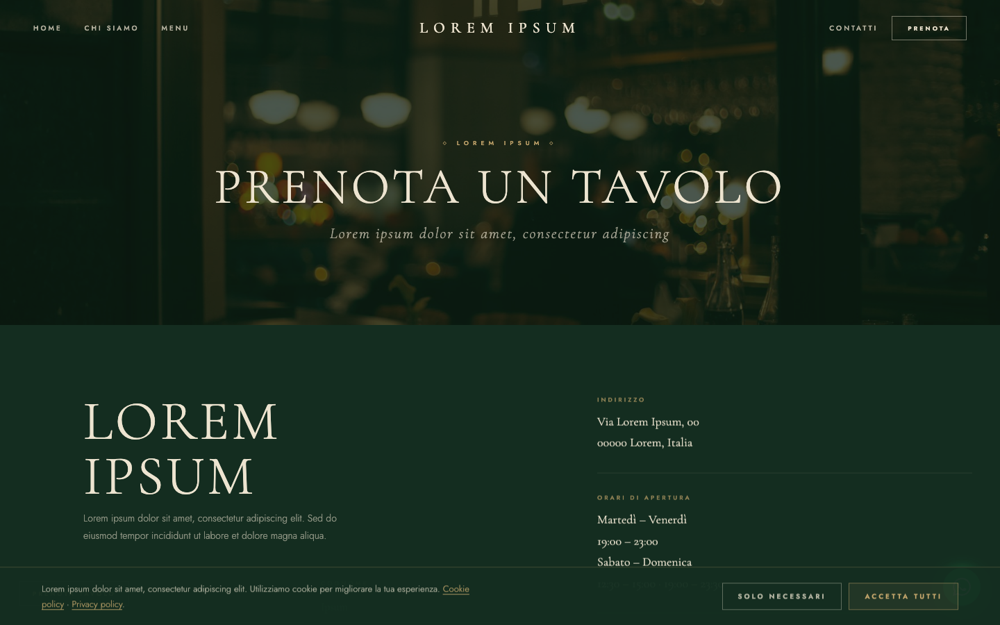 Sito professionale per avvocati e studi legali
